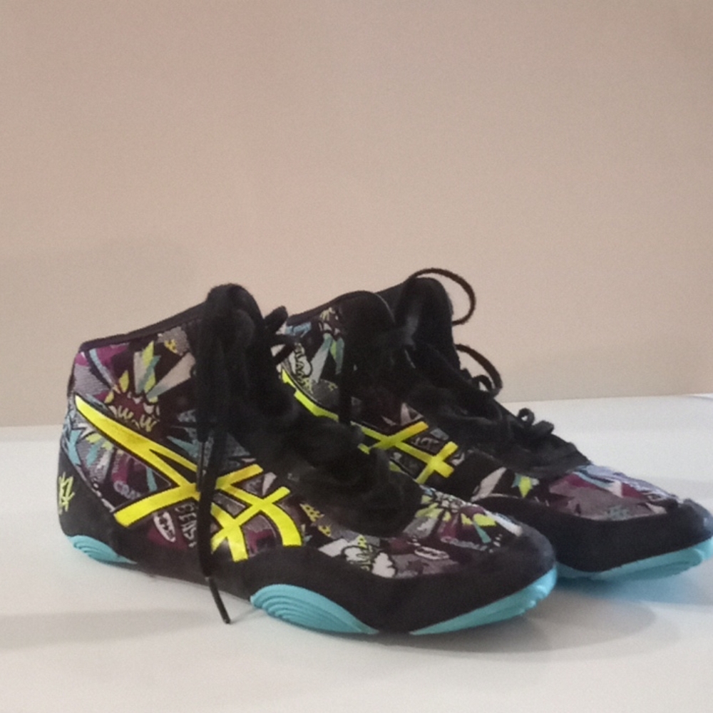 ASICS Men's JB Elite V2.0 Wrestling Shoes Size 4